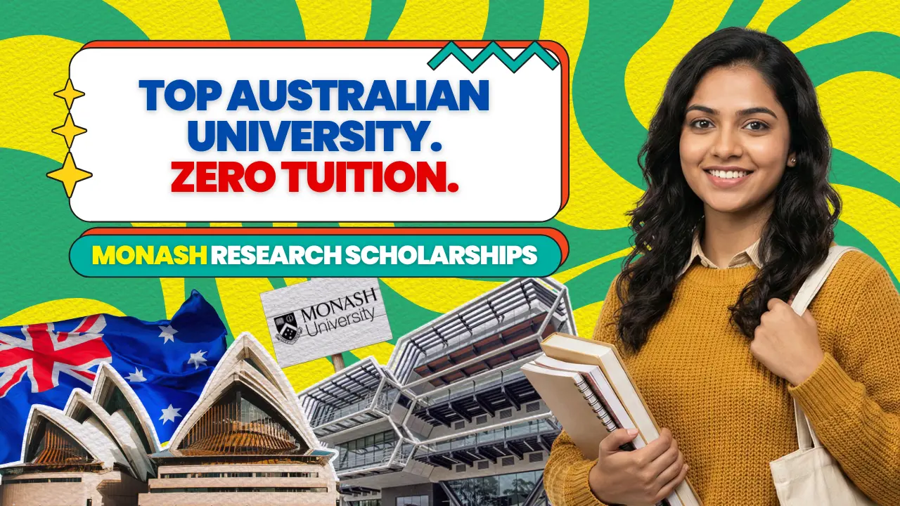 Monash University Offers Fully Funded Research Scholarships: A Practical Guide for Indian Students