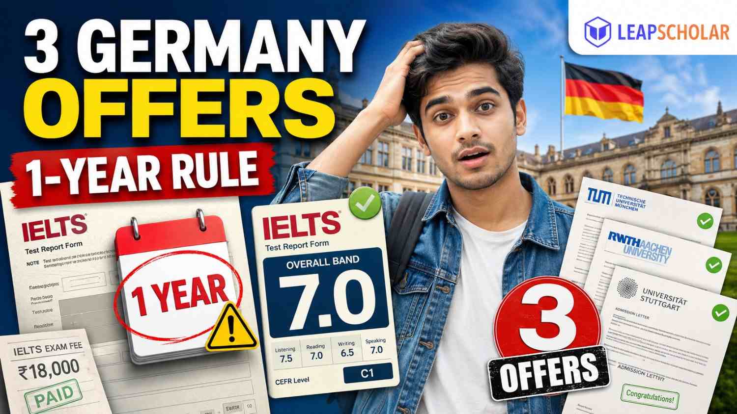 Leap Scholar Review: Scoring a Band 7, and the German Rule Almost Nobody Tells You About