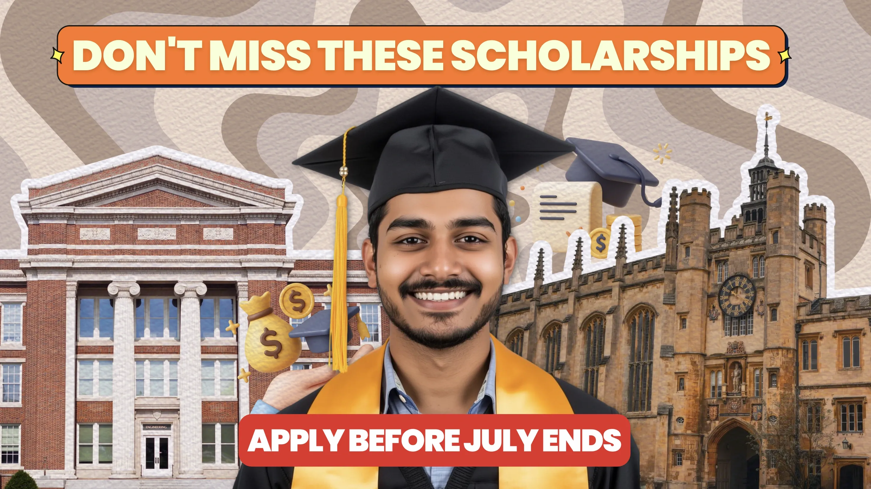 Global Scholarship Deadlines Before July 31, 2026: 5 Confirmed Open Awards