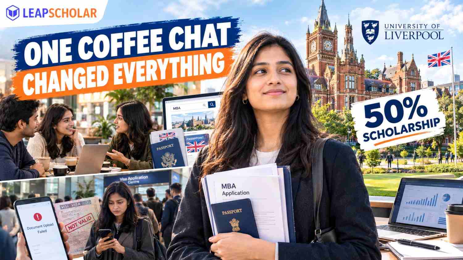 Leap Scholar Review: A Coffee Conversation That Turned Into an MBA at Liverpool