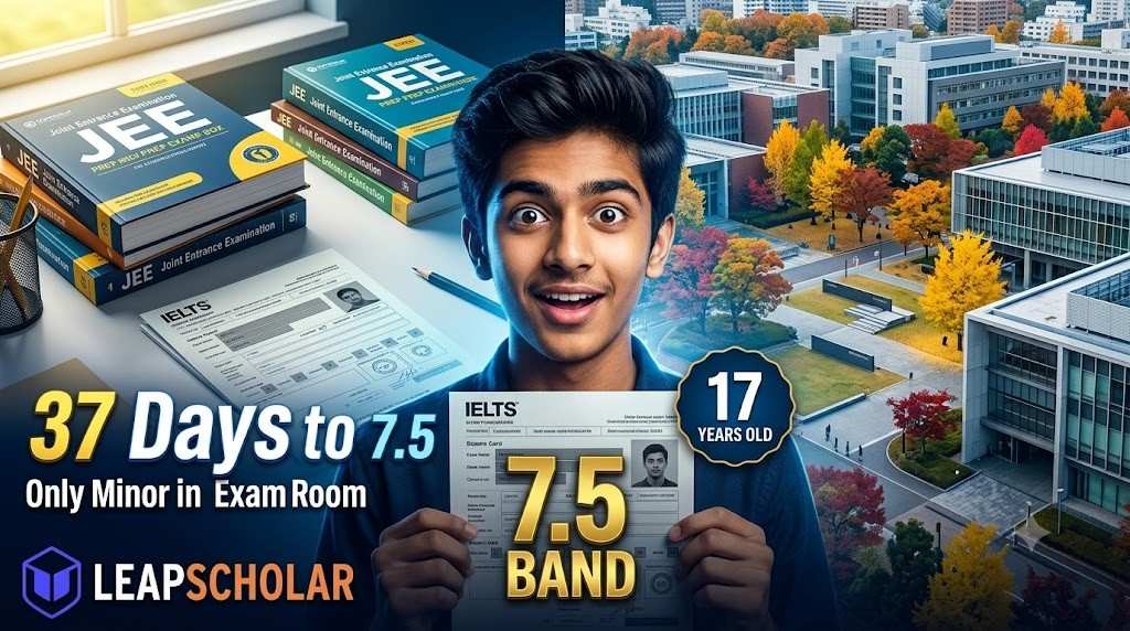 Leap Scholar Review: I Was the Only Minor in the Exam Room, and My Dad Almost Missed the Signature