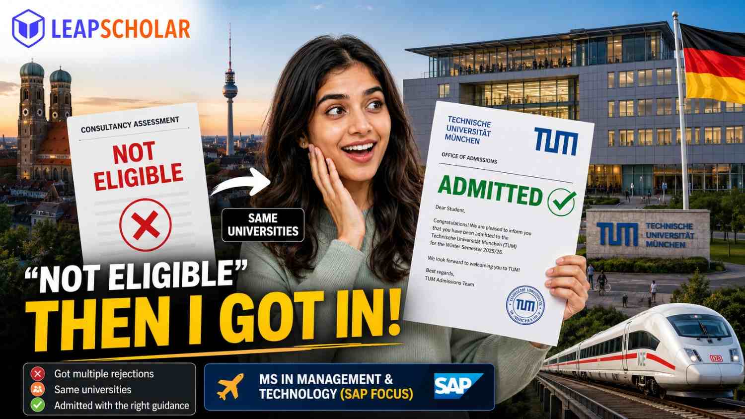 Leap Scholar Review: Rejected by One Agency, Admitted to My Dream University With Another