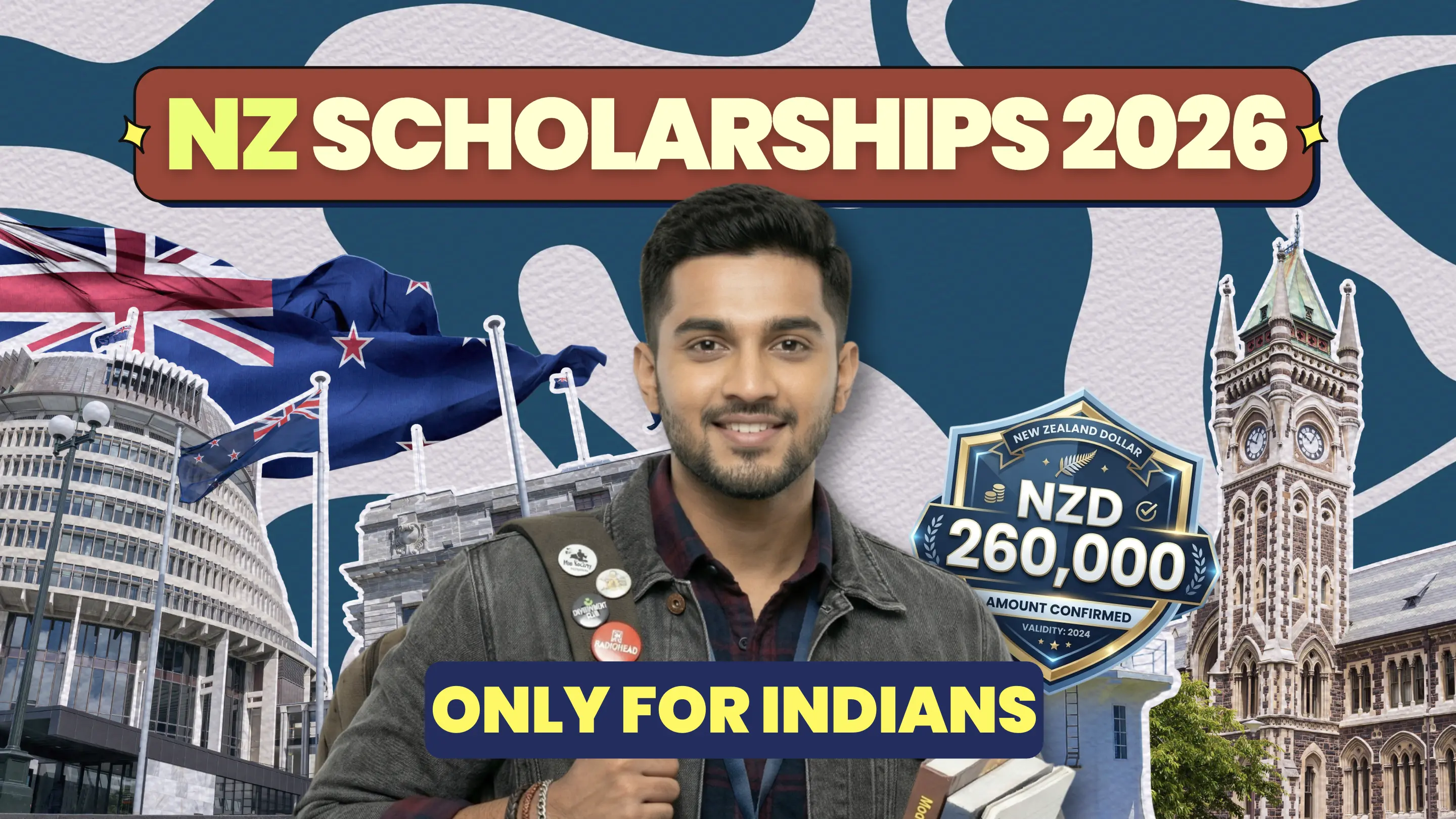 New Zealand Excellence Awards 2025: NZD260,000 in Scholarships for Indian Students