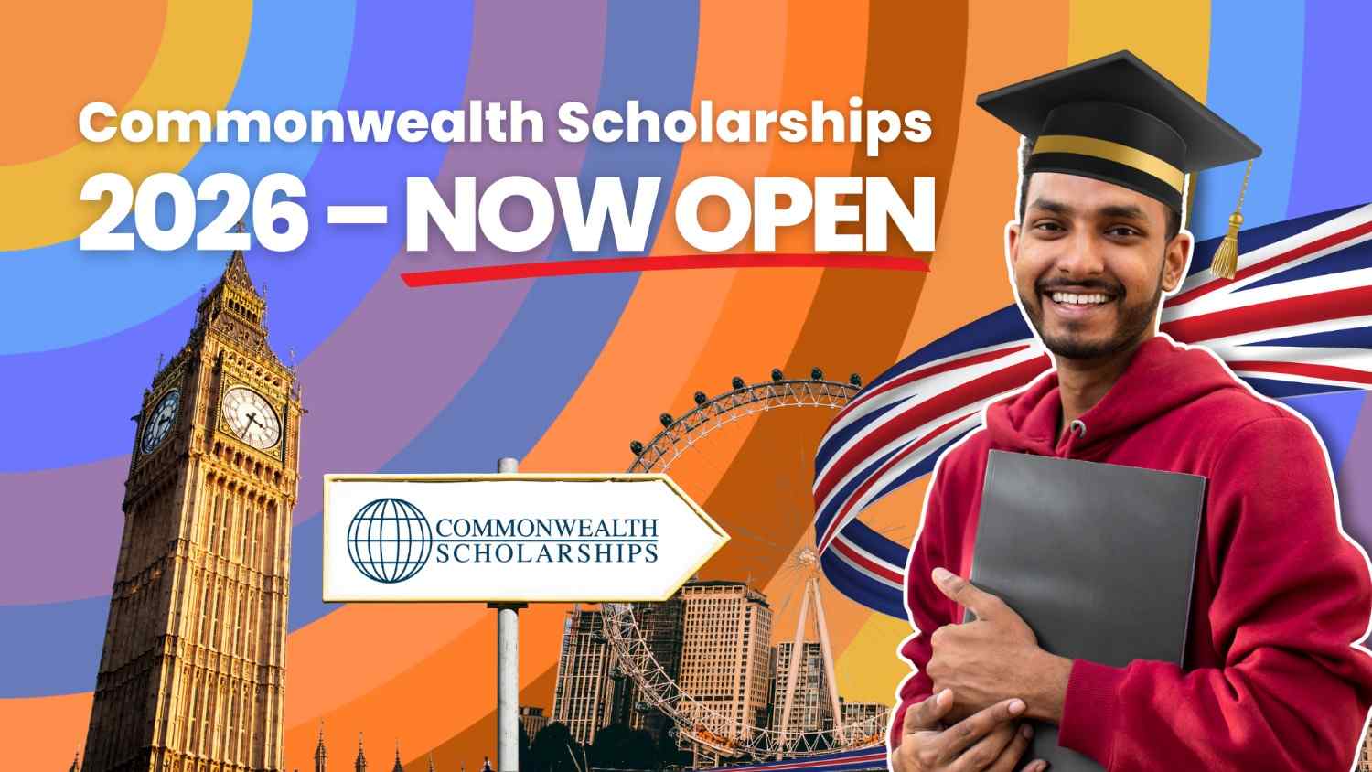UK Government Announces Commonwealth Master’s Scholarships 2026, Deadline October 14