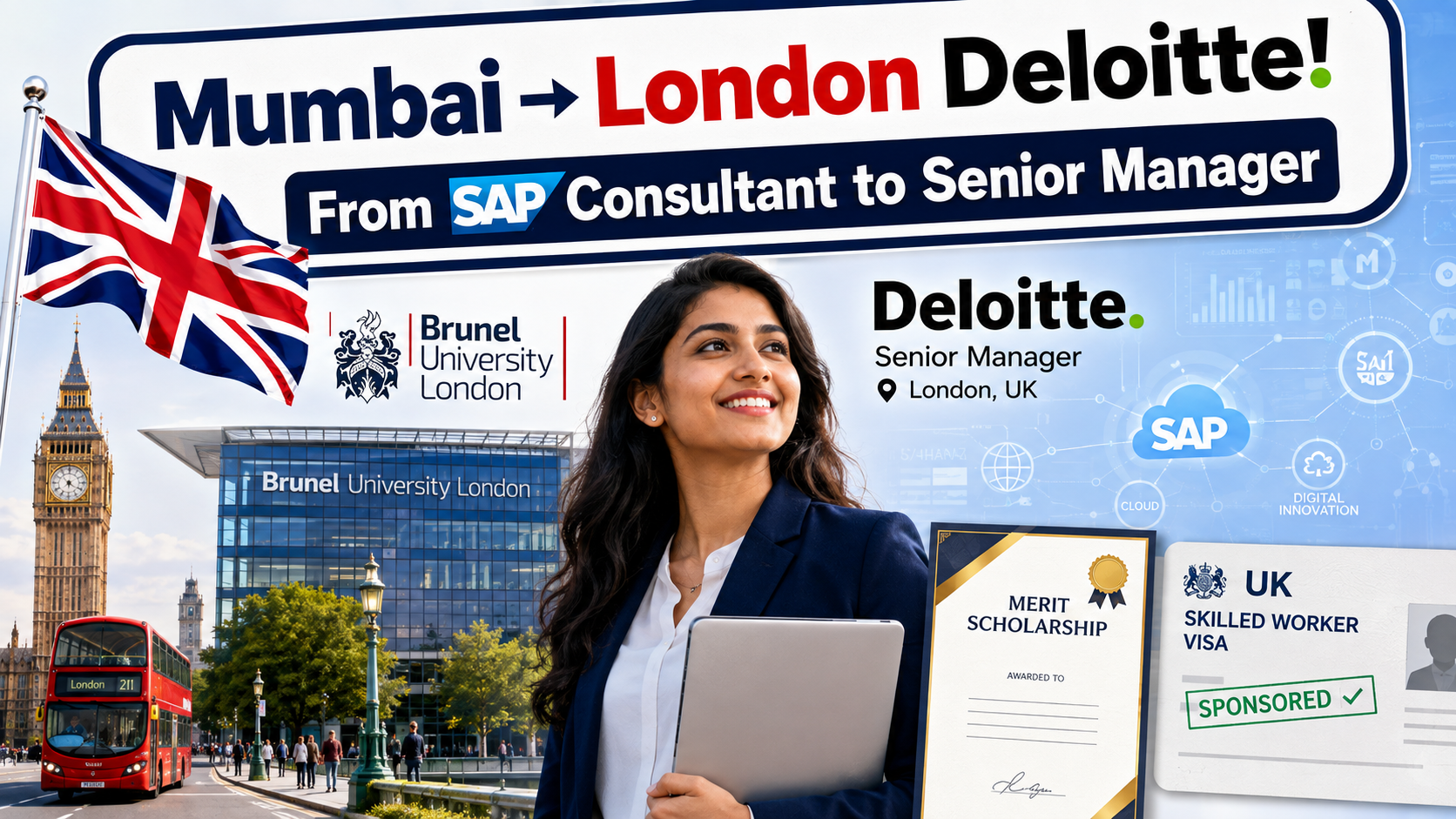 From Jamshedpur to London: How an MBA at Brunel University Took Zeba Shah from Mumbai's SAP Circuit to Deloitte