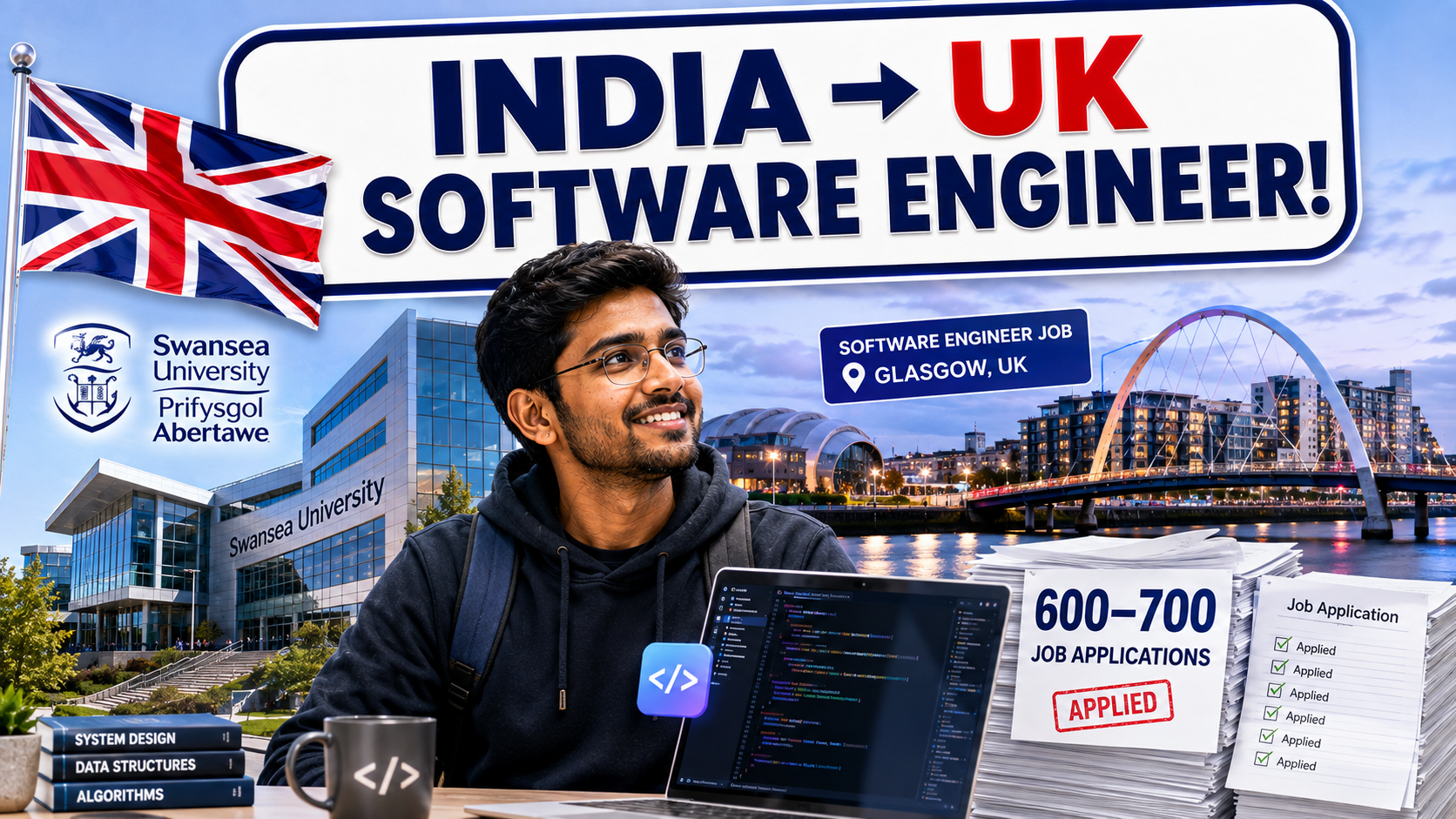 From Startups in India to JPMorgan in Glasgow: How the University of Swansea Shaped Sumanth's Software Engineering Career