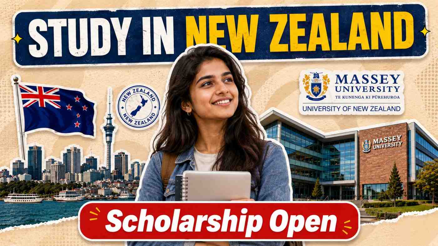 Massey University's Toroa International Fee Scholarship for 2027: Complete Guide for Indian Students