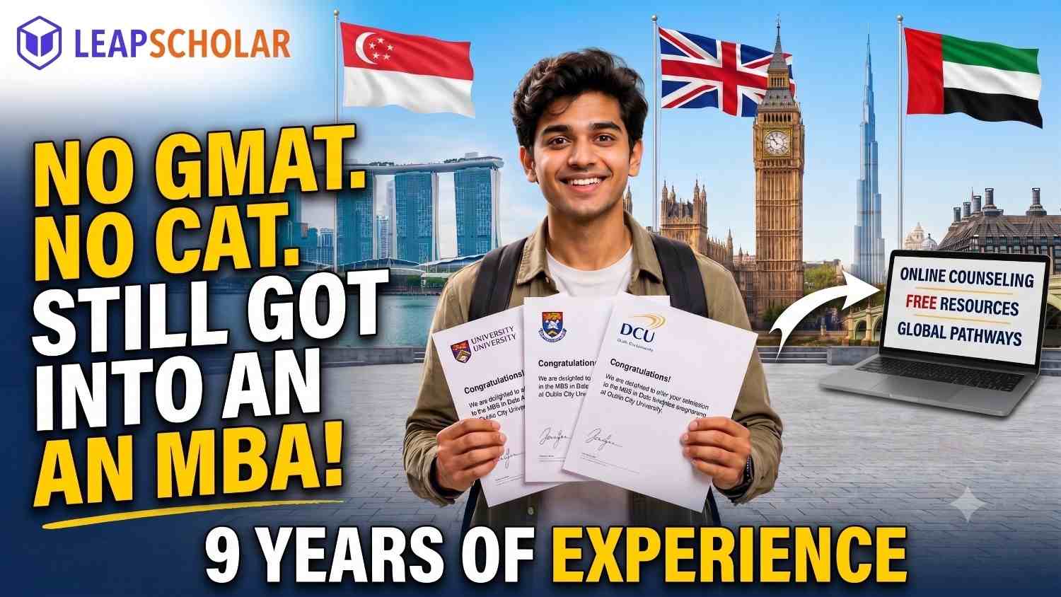 Leap Scholar Review: I Had One Condition, No Entrance Exams, and Leap Scholar Delivered