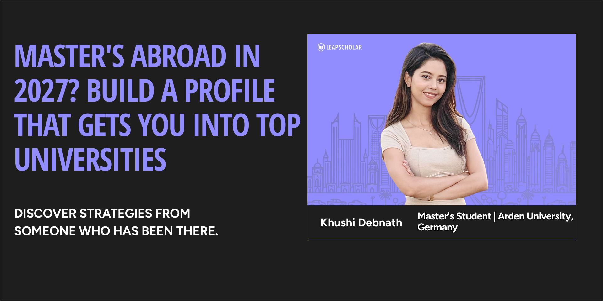 Master's Abroad in 2027? Build a Profile That Gets You Into Top Universities