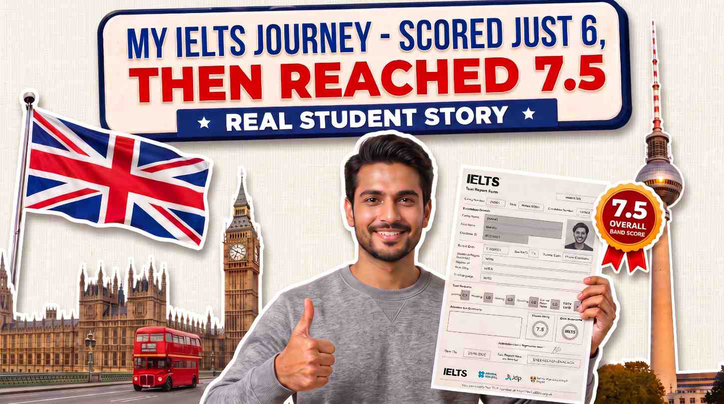 Leap Scholar Review: A Sudden Plan, a Stage - Fear Struggle, and a 7.5 IELTS Band